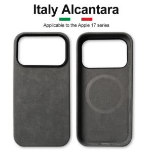 Italia Alcantara Luxe Design iPhone 17 Case