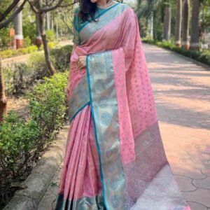 Kachipuram Tissue Silk Woven Saree