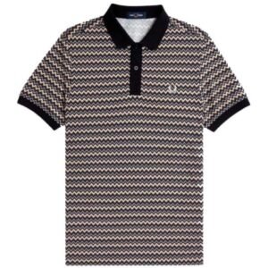 Fred Perry Zig-Zag Pattern Polo (Special Series)
