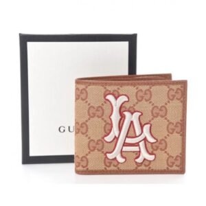 Gucci x New York Yankees GG Canvas Bifold Wallet